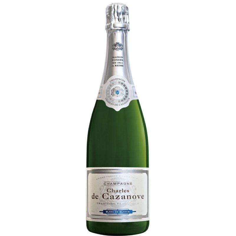 シャルル・ド・カザノーヴ唯一の単一新種。清涼感と優雅さが共存したシャンパン、シャルル・ド・カザノーヴ・ブラン・ド・ブラン