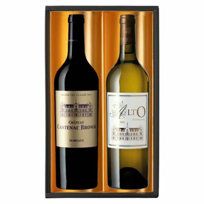 ［ギフトに最適］<br>「フランス/ボルドー　紅白プレミアムセット」<br>750ml/2本