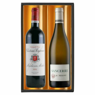 ［ギフトに最適］<br>「フランス/ボルドー　紅白スタンダードセット」<br>750ml/2本