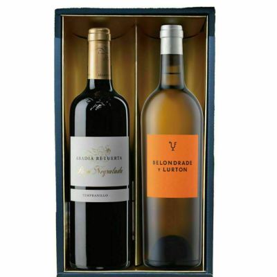 ［ギフトに最適］<br>「スペインワイン　紅白プレミアムセット」<br>750ml/2本