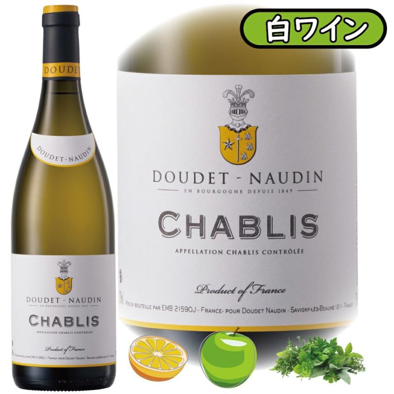 シャブリ2019」ドゥデ・ノーダン/フランス/ブルゴーニュ/AOCシャブリ/白ワイン/750ml/1本 | Million Cellar(ミリオンセラー)  ワイン通販