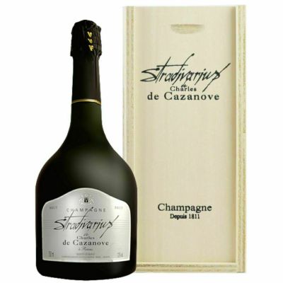 ストラディバリウス・ブリュット木箱入り」シャルル・ド・カザノーヴ/フランス/シャンパン/750ml/1本 | Million  Cellar(ミリオンセラー) ワイン通販