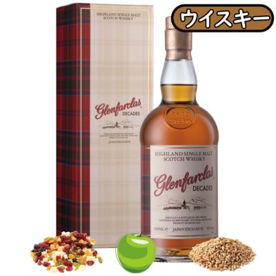 ［日本限定］「グレンファークラス　ディケイズ」<br>グレンファークラス/スコットランド/ウイスキー/700ml/43度/1本