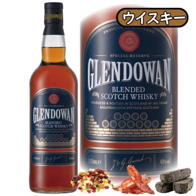「グレンドーワン 40°」<br>J&Gグラント社/スコットランド/ブレンデッド・スコッチ/700ml/1本