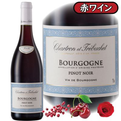 「ブルゴーニュ・ピノノワール2022」<br>シャルトロン・エ・トレブッシェ/フランス/ブルゴーニュ/AOCブルゴーニュ/赤ワイン/750ml/1本
