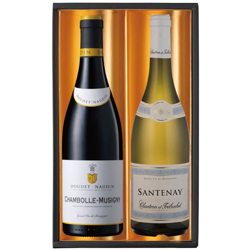 【送料無料】【2本セット】人気ブルゴーニュ生産者紅白 ギフトに最適］「フランス/ブルゴーニュ/紅白プレミアムセット